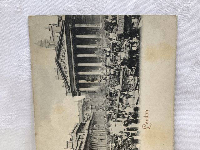 Royal Exchange and Bank London - Unbranded Postcard - Unposted card No. 9010Bg Our Ref A145 - £2.50