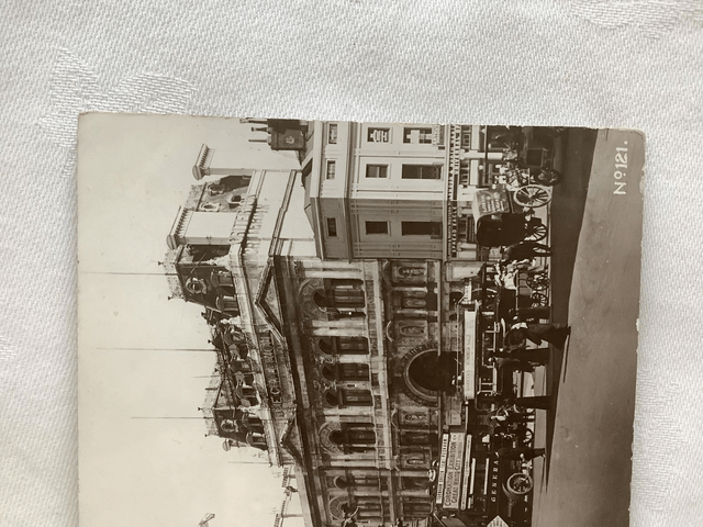 Piccadilly Circus, London - No 121 Millar & Lang's Real Photographic Vintage Postcard Our Ref No.A71 £2.50