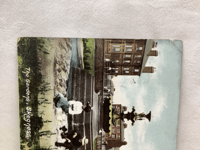 Skegness, The Gardens, Lincolnshire, Antique Posted 1905 Hartmann Postcard. Our Ref No. R727 £2.50