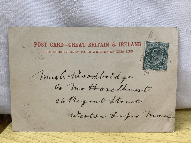 Kingsgate Castle, Broadstairs, Kent, Posted 1904 antique unbranded postcard. Our Ref No. R559 £2.50