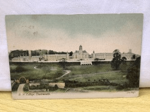 R.N. College, Dartmouth, Devon, Posted 1906 J. Welch & Sons Postcard. Our Ref No. R309 £2.50