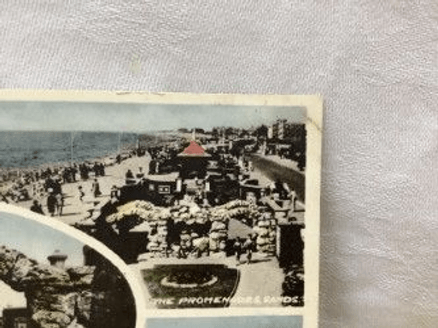 Cleveleys, Multiview Promenade etc. Lancashire, Unbranded vintage postcard. Our Ref No. R447 £2.50