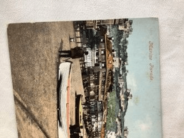 Dover, Marine Parade, Kent unbranded Antique postcard. Our Ref No. R342 £2.50
