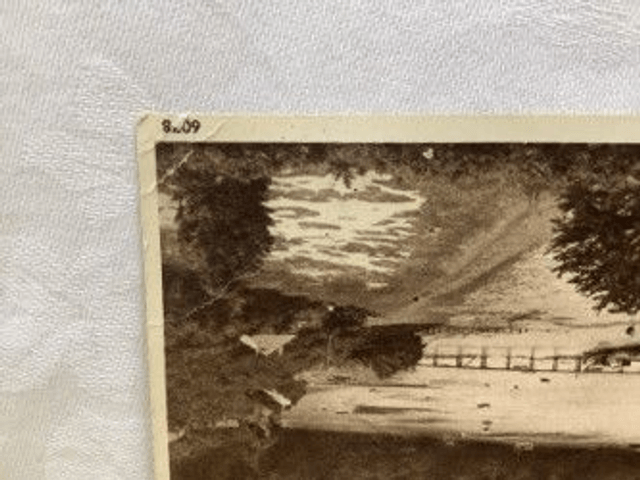 Dittisham Pier, River Dart, Devon, E.A. Sweetman & Son Postcard. Our Ref No. R255 £3.50