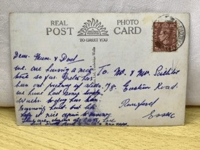 Cawsand, (Cornwall) nr. Plymouth ( Devon) Postcard Posted 1952 A Sweetman postcard. Our Ref No. R246 £2.50