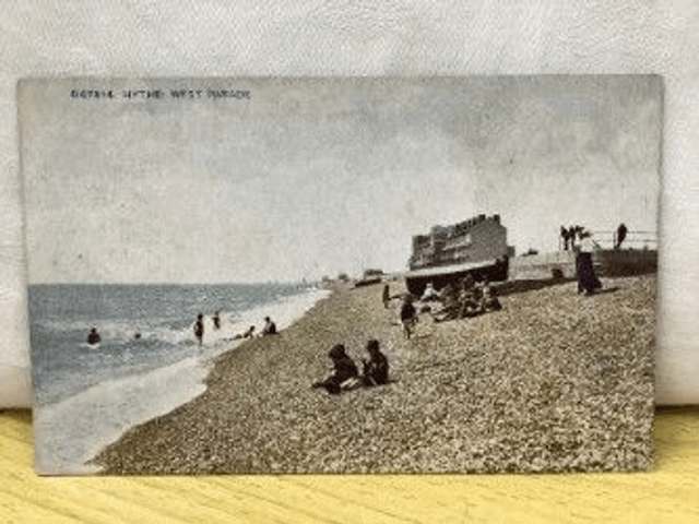 Hythe: West Parade, Kent, The Photochrom Co. Ltd. Postcard. Our Ref No. R364 £2.85