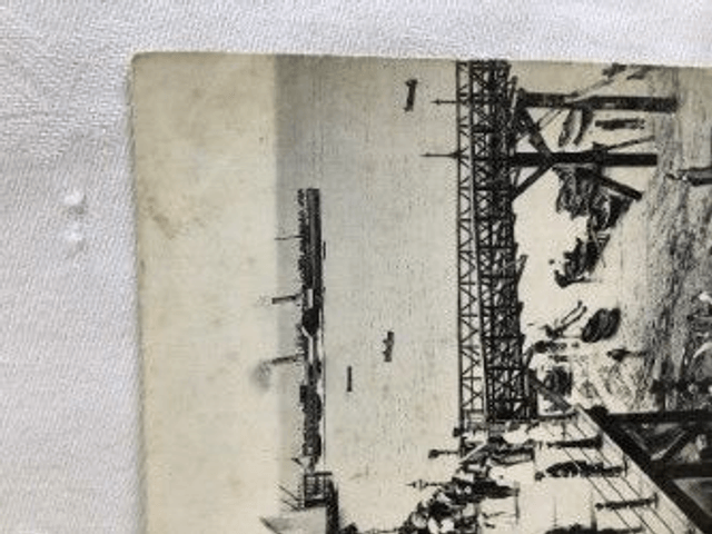 Margate, The Jetty, Kent, posted 1904 Valentine's Series Postcard. Our Ref No. R122 £2.25