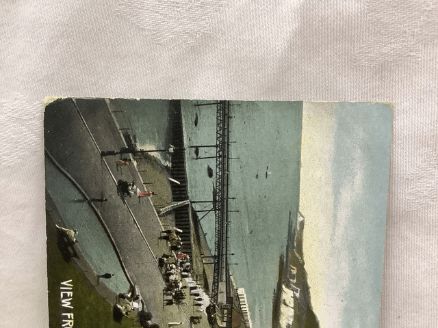 Ventnor View from East Cliff, Isle of Wight, The Ideal Post Card Series postcard. Our Ref No. R860 £2.50
