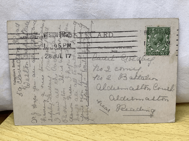Weston-Super-Mare, Water Chute, Somerset, Posted 1917 Valentine's Series postcard. Our Ref No. R709 £2.50