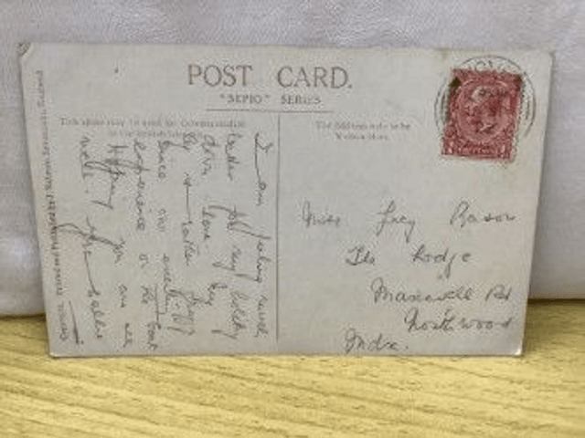 Brighton, The Aquarium, Sussex, Posted 1922 J. Salmon Sepio Series Postcard. Our Ref No R53 £2.25