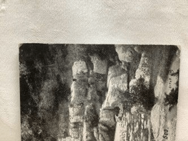 The Waterfall, Ashton Gardens, St. Annes-on-Sea, Lancashire, Valentine's Series. Our Ref No R532 £2.50
