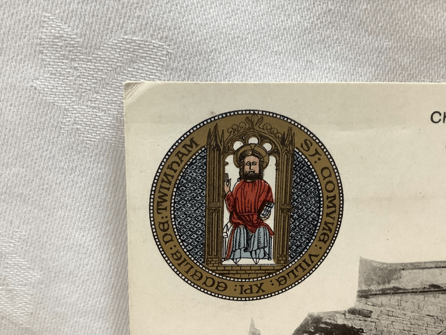 Christchurch Priory, Norman Tower, Christchurch, Dorset The Twynham Series Postcard. Our Ref No R578 £2.25