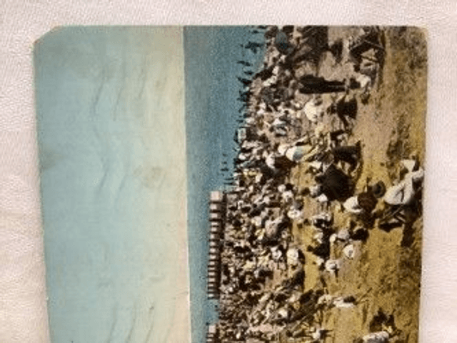 Ramsgate, The Sands, Kent, Posted 1917 unbranded postcard. Our Ref No. R160 £2.25