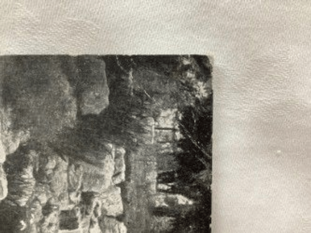 The Waterfall, Ashton Gardens, St. Annes-on-Sea, Lancashire, Valentine's Series. Our Ref No R532 £2.50