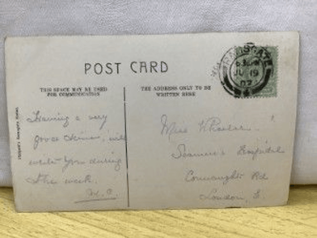 Ramsgate, Harbour & Pavilion, Kent, Posted 1907 Philpott's Ramsgate Series Postcard. Our Ref No. R109 £2.25