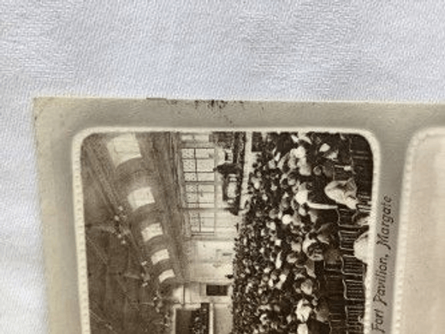 Margate, Concert Hall, The Fort Pavilion & Jetty, Posted 1912 Valentine's Series. no. Our Ref No. R87 £3.50