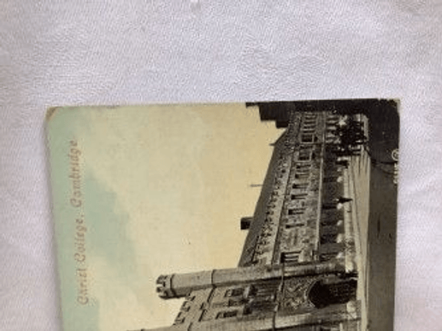 Christ College, Cambridge, Cambridgeshire,  Posted 1911 Valentine's Series. Our Ref No. R275 £2.50
