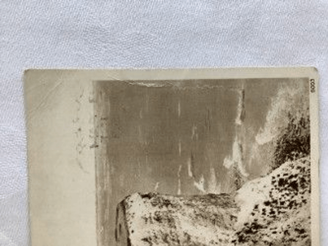 The White Cliffs of Dover, Kent, Posted 1953 Norman Postcard. Our Ref No. R329 £2.25