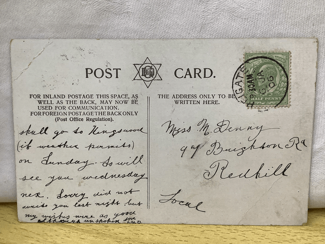 General Post Office St Martins Le Grand Vintage Postcard - posted 1906 G D & D Our Ref No A153 £2.50