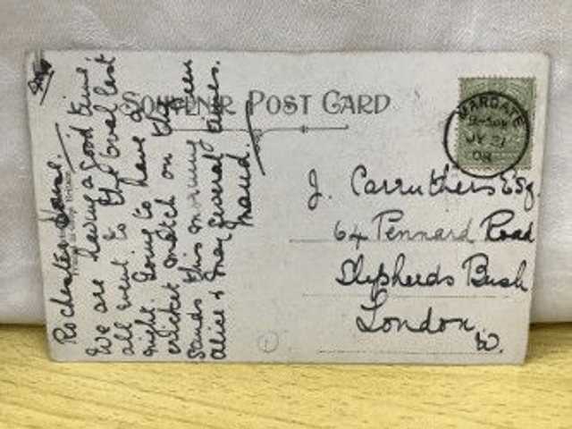 North Foreland Lighthouse, near Margate, Kent Posted 1908 Valentine Series Postcard. Our Ref No. R213 £2.50