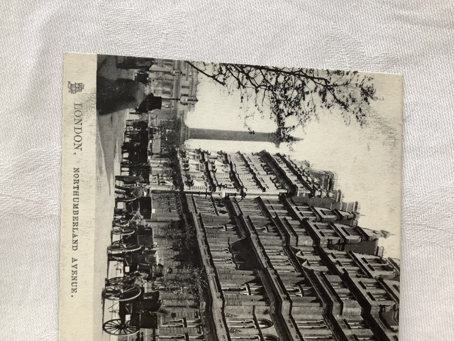 London Northumberland Avenue Vintage Postcard Raphael Tuck Town & City Series Our Ref A155 £2.50