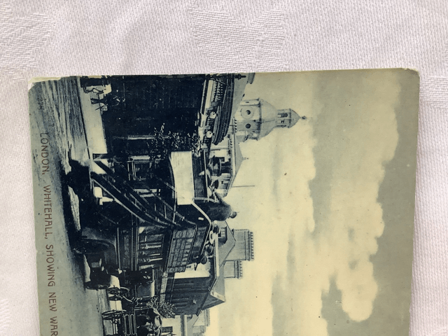 London Whitehall, Showing New War Office. Vintage Hartmann Postcard. Our Ref A163 £2.25