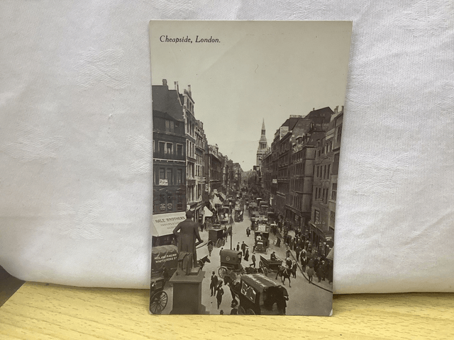 Cheapside ,London National Series Vintage Postcard  M & L Ltd. Our Ref Number A99 £2.85