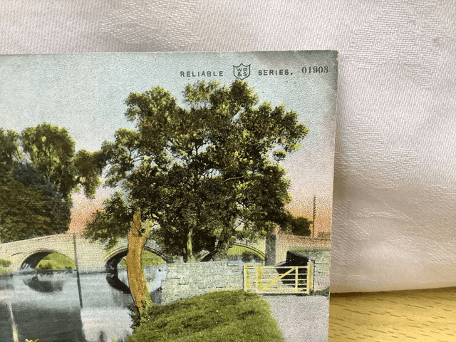 Eamont Bridge, Penrith, Cumbria, Posted 1905 antique Reliable Series Postcard. Our Ref No. R749 £2.50