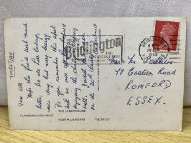 Flamborough, Yorkshire, Multiview Postcard Posted 1969 unbranded vintage postcard. Our Ref No. R247 £2.50