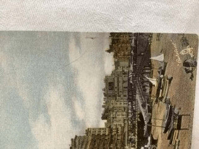 Brighton, The Front, Sussex, Raphael Tuck & Sons Colotint Brighton Postcard. Our Ref no R78 £2.50