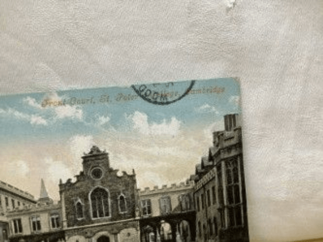Front Court, St. Peters College, Cambridge, Posted 1907 Valentine's Series postcard. Our Ref No. R281 £2.50