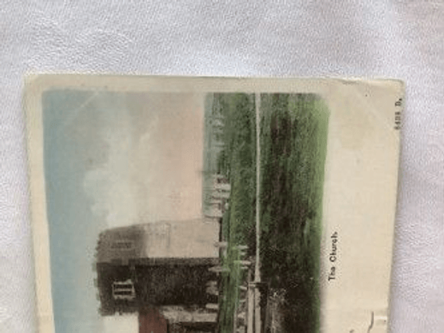 Mablethorpe, The Church, Lincolnshire, Posted 1905 Peacock Brand Antique Postcard Our Ref no R373 £2.50