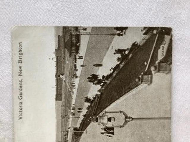 Victoria Gardens, New Brighton, Cheshire, Posted Valentine's Series Postcard. Our Ref No. R345 £2.50