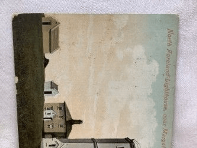 North Foreland Lighthouse, near Margate, Kent Posted 1908 Valentine Series Postcard. Our Ref No. R213 £2.50