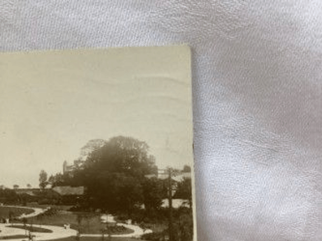 Minehead, The Gardens, Somerset, Posted Photochrom Co. Ltd. vintage postcard. Our Ref No. R498 £2.25