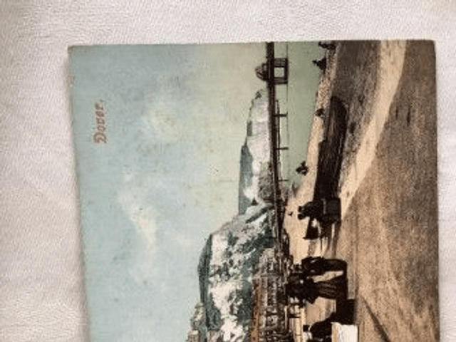 Dover, Marine Parade, Kent unbranded Antique postcard. Our Ref No. R342 £2.50