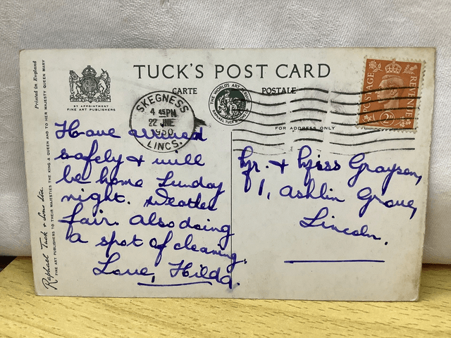 Skegness, North Parade and Gardens, Lincolnshire Posted 1950 Raphael Tuck & Sons Our Ref No. R729 £2.50