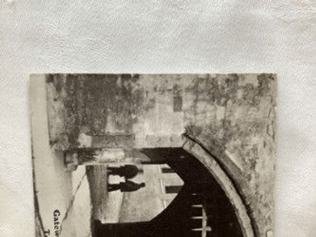 Gateway of Bloody Tower Tower of London vintage postcard by Gale & Polden Postcard Our Ref No.A29 £2.00