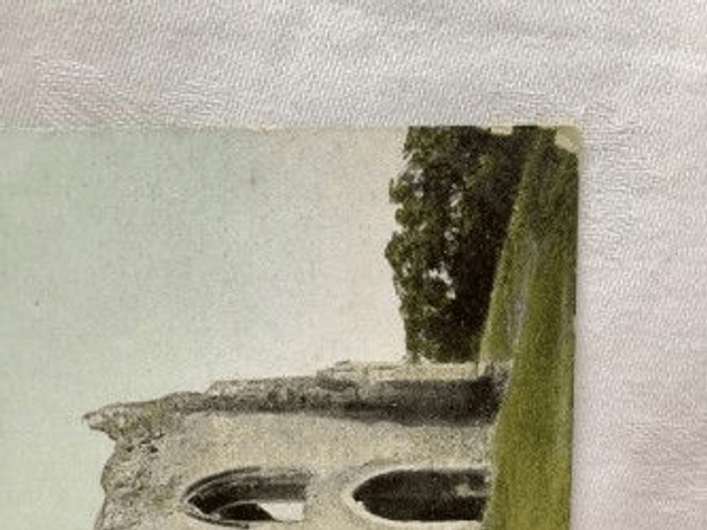 Guildford. St. Catherine's Ruins, Surrey, Posted 1908 The Wrench Series Postcard. Our Ref R58 £2.25