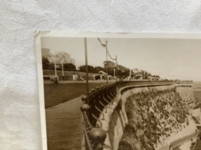 Ramsgate, New West Cliff, Kent, Posted 1938 Norman Postcard. Our Ref No. R162 £2.25