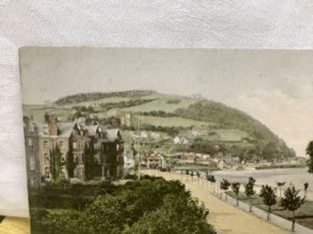 The Promenade, North Hill, Minehead, Somerset, Vintage Stengel & Co. postcard. Our Ref No. R497 £2.50