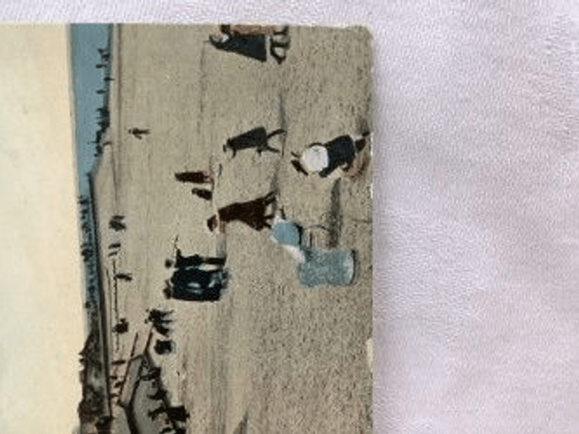 Mablethorpe, Promenade from South, Lincolnshire, Posted 1910 Valentine's Series Antique Postcard Our Ref No R370 £2.50 