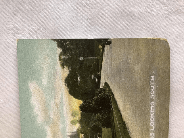 Boscombe, Gardens looking South, Dorset, vintage unbranded postcard. Our Ref No. R683 £2.50