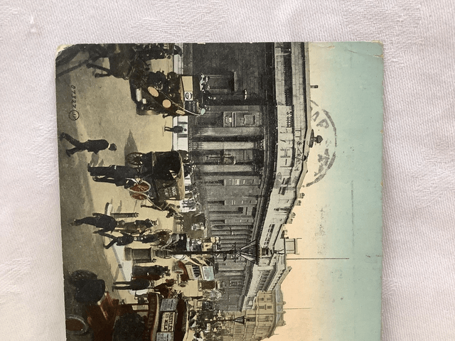 Bank of England , London - Valentine Series Posted 1912 Postcard  No. 07327 Our Ref A146 £2.50