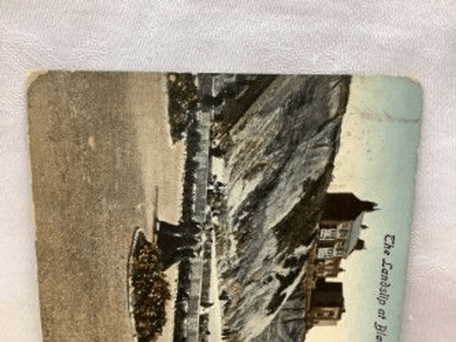 The Landslip at Black Rock Brighton Showing New Terrace Gardens, Brighton Palace Our Ref no. R71 £2.25