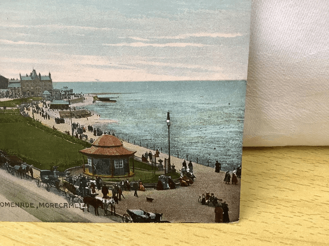 Morecambe, West End Promenade, Lancashire Posted 1920 W R & S Reliable Series postcard. Our Ref No. R754 £2.25