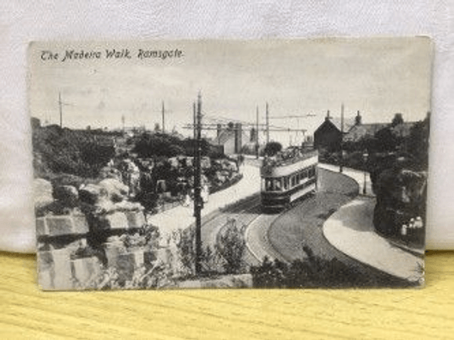 Ramsgate, The Madeira Walk, Kent, Posted 1904 I & E Skellet Postcard. Our Ref No R44 