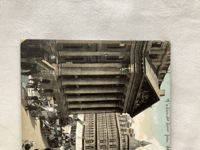 Cheapside London Valentines Series Posted 1907 Antique Postcard Our Ref No. A66 £2.50