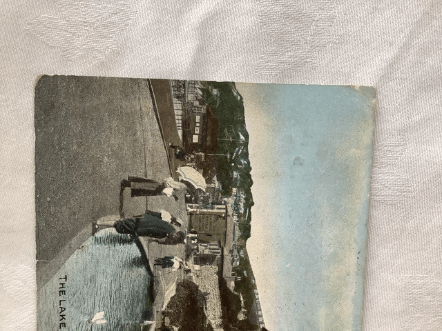Ventnor, The Lake, Isle of Wight, Posted 1908 antique E.T.W. Dennis & Sons Ltd. Our Ref No. R861 £2.50