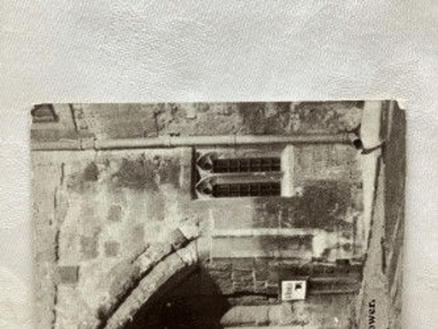 Gateway of Bloody Tower Tower of London vintage postcard by Gale & Polden Postcard Our Ref No.A29 £2.00